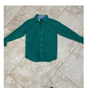 Nautica DRESS SHIRT  Size LARGE 14/16